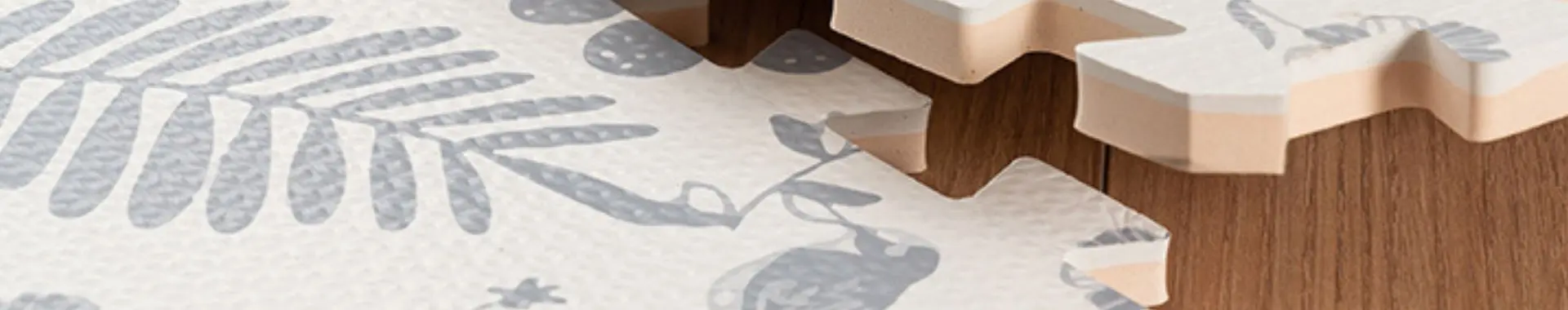 HONLOY's new color-printed EVA foam floor mat - modern and simple interlocking floor mat