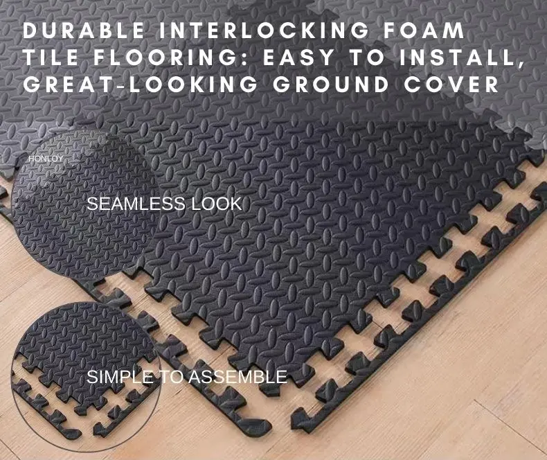 Durable Interlocking Foam Tile Flooring: Easy to Install, Great-Looking Ground Cover