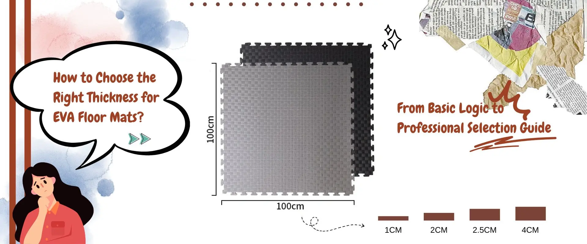 How to Choose the Right Thickness for EVA Floor Mats? From Basic Logic to Professional Selection Guide