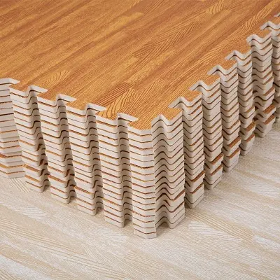 Printed Foam Tiles with Wood Grain Finish: A Decorative and Practical Flooring Solution